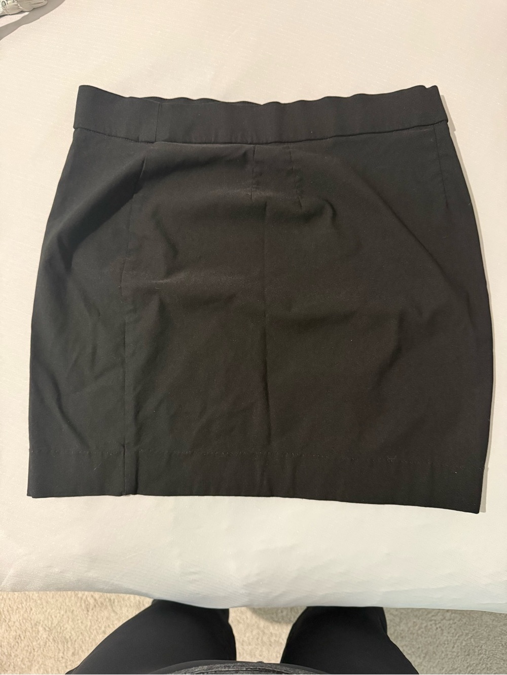 Elle Black Pull-On Pencil Skirt Sz M